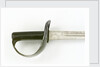 Hilt of cutlass by unknown