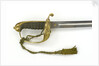 Hilt of solid half-basket hilted sword by Firmin & Sons