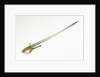 Solid half-basket hilted sword by Unknown