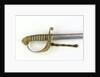 Solid half-basket hilt of sword by unknown