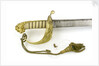Solid half-basket hilt of sword by unknown