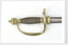Oval side ring hilted sword by John Fayle