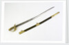 Solid half-basket hilted sword by Prosser