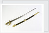 Solid half-basket hilted sword by Prosser