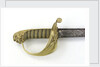 Solid half-basket hilted sword by Prosser