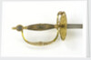 Small-sword which belonged to Admiral of the Fleet Sir George Cockburn by Richard Clarke & Son