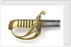 Open half-basket hilted sword by Lambert & Maclaurin