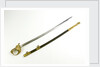 German solid half-basket hilted sword by Unknown