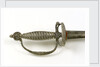 Small-sword, attributed to Rear-Admiral Richard Kempenfelt (1718-82) by unknown