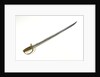 French moving bar hilted sword by Manufacture Royale