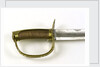 Hilt of French moving bar hilted sword by Manufacture Royale