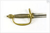 Oval side ring hilted sword by unknown