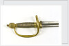 Oval side ring hilted sword by unknown