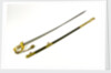 German solid half-basket hilted sword by K.L.H. Berser Collani & Co.