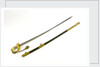 German solid half-basket hilted sword by K.L.H. Berser Collani & Co.