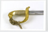 German solid half-basket hilted sword by K.L.H. Berser Collani & Co.