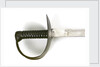 Hilt of cutlass by unknown