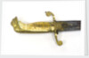 Curved bladed dirk by unknown