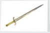 Straight bladed dirk by unknown