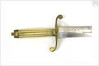 Straight bladed dirk by unknown