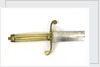 Straight bladed dirk by unknown