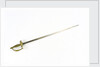 French small-sword by unknown