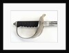 Steel hilted sword by H. H. Taylor