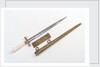 Greek ceremonial dirk by unknown