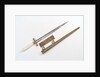 Greek ceremonial dirk by unknown