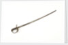 Open half-basket hilted sword by unknown