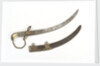 Curved bladed dirk by W. George