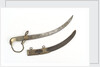 Curved bladed dirk by W. George