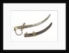Curved bladed dirk by W. George