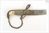 Curved bladed dirk by W. George