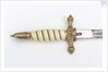 Hilt of German dirk by E. & F. Horster