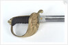 Solid half-basket hilted sword by W.E. Legge