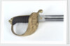 Solid half-basket hilted sword by W.E. Legge