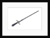 French dirk by unknown
