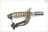Solid half-basket hilted sword by Unknown