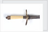 Straight-bladed dirk by unknown
