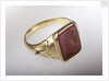 Gold ring by unknown