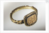 Mourning ring by unknown