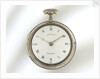 Watch in silver pair case by Thomas Leyden