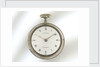 Watch in silver pair case by Thomas Leyden