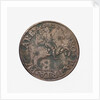 Counter commemorating preparations for war in 1582; obverse by unknown