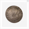 Counter commemorating preparations for war in 1582; reverse by Unknown
