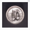 Medal commemorating the Battle of the Four Days and Admiral Evertsen, 1666; obverse by O.M.