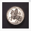 Medal commemorating William of Orange appointed Captain-General and Admiral, 1672; obverse by unknown