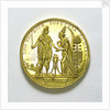 Medal commemorating the landing of William of Orange at Torbay, 1688; obverse by R. Arondeaux