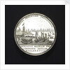 Medal commemorating the landing of William of Orange at Torbay, 1688; reverse by R. Arondeaux